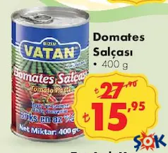 DOMATES SALÇASI 400 G